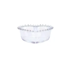 Best Rory Heart Glass CerealSoup Bowl, 13cm, Transparent Bowls