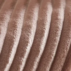 Online Ruby Stripe Wellsoft TV Blanket, 130x150cm, Pink Throws & Blankets