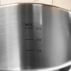 Discount Ruggersteel 4-Piece Stainless Steel Induction Pressure Cooker Set, 4L+6L, Pressure Cooker