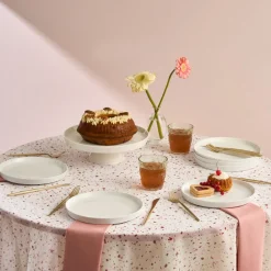 Hot Salvare 7-Piece Bone China Serveware Set for 6 People, White See All Serveware Sets|Forever Bone China Serveware Sets