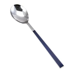 Discount Salzburg Stainless Steel Table Spoon, 20.5cm, Indigo Silver Mix And Match Cutlery