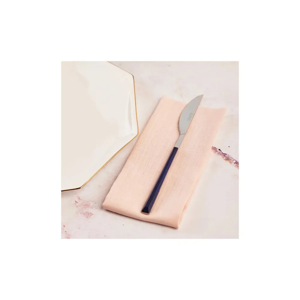 Discount Salzburg Stainless Steel Table Knife, 22.5cm, Indigo Silver Mix And Match Cutlery