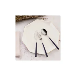 Discount Salzburg Stainless Steel Table Knife, 22.5cm, Indigo Silver Mix And Match Cutlery