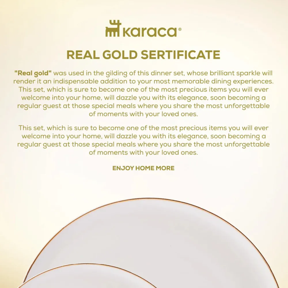 Online Santo 18-Piece Bone China Dinner Set for 6 People, White See All Dinner Sets|Bone China Dinner Sets