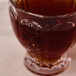 Best Seda 6-Piece Glass Tea Cup Set, 180ml, Transparent Tea Set|Turkish Tea Sets