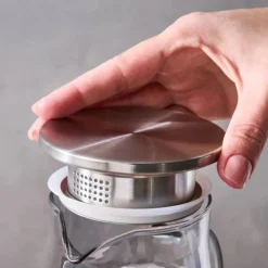 New Serene 7-Piece Tumbler Glass Set, Anthracite Tumbler Glasses