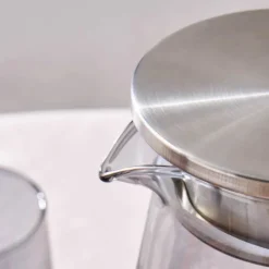 New Serene 7-Piece Tumbler Glass Set, Anthracite Tumbler Glasses