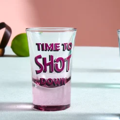 Discount Shotless 4-Piece Shot Glass Set for 4 People, 34ml, Multi Mixed Glass Sets|Tumbler Glasses