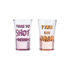 Discount Shotless 4-Piece Shot Glass Set for 4 People, 34ml, Multi Mixed Glass Sets|Tumbler Glasses