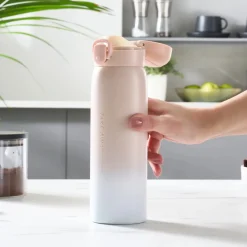 Best Skyfall Leak-Proof Stainless Steel Flask, 500ml, Pink Stainless Steel Flasks