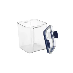 New Solida Storage Container, 950ml, Blue Transparent Storage Containers