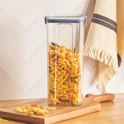 Outlet Solida Storage Container, 1800ml, Blue Transparent Storage Containers