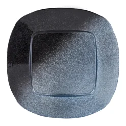 Outlet Sorento Glass Charger Plate, 34cm, Blue Placemats