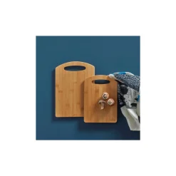 Best Stark 2 Piece Bamboo Chopping Board Set, Wood Chopping Boards