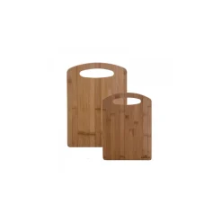 Best Stark 2 Piece Bamboo Chopping Board Set, Wood Chopping Boards