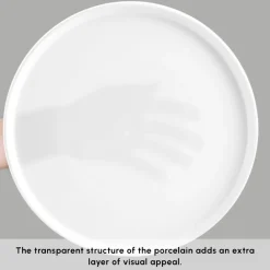 Best Stream Bone China Bomo 53-Piece Dinner Set for 12 People, White See All Dinner Sets|Bone China Dinner Sets