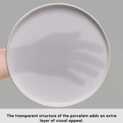 Discount Stream Bone China Sunset 34-Piece Serveware Set for 6 People, White Forever Bone China Serveware Sets|See All Serveware Sets