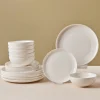 Online Stream Bone China Remi 18-Piece Bone China Dinner Set for 6 People, White See All Dinner Sets|Bone China Dinner Sets