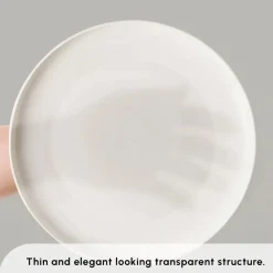 Online Stream Bone China Remi 18-Piece Bone China Dinner Set for 6 People, White See All Dinner Sets|Bone China Dinner Sets