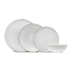 Hot Stream Bone China Belinda 24-Piece Dinner Set for 6 People, See All Dinner Sets|Bone China Dinner Sets