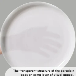 Discount Stream Bone China Favaro 53-Piece Dinner Set for 12 People, White See All Dinner Sets|Bone China Dinner Sets