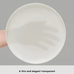 New Streamline Remi Bone China 24-Piece Dinner Set for 6 People, White See All Dinner Sets|Bone China Dinner Sets