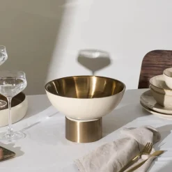 New Streamline Sunrise Decorative Bowl, 27cm, White Decorative Plates