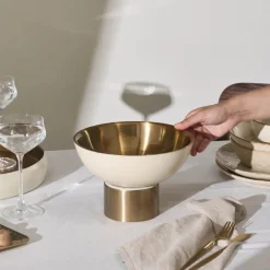 New Streamline Sunrise Decorative Bowl, 27cm, White Decorative Plates