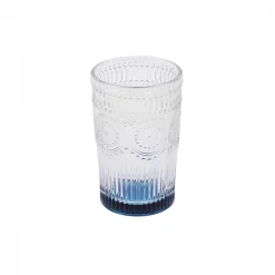 Best Sunflower Glass Highball Glass, 332ml, Transparent Blue Highball Glasses