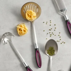 New Swan Slotted Spoon, 20cm, Kitchen Utensils