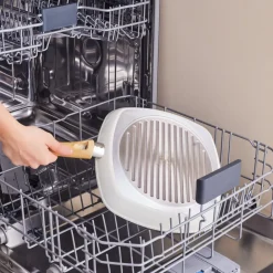 Outlet Swiss Crystal Non-Stick Induction Induction Griddle Pan, 28cm, Creamy Pans|Ceramic Cookware