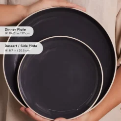 Sale Terra 36-Piece Dinner Set for 8 People, Anthratice See All Dinner Sets|Stoneware Dinner Sets