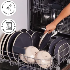 Sale Terra 36-Piece Dinner Set for 8 People, Anthratice See All Dinner Sets|Stoneware Dinner Sets