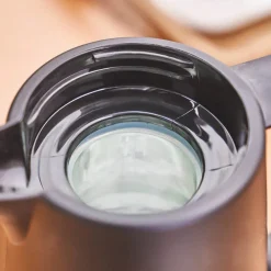 Best Thermoglass Lina Leak-Proof Flask, 1L, Black Stainless Steel Flasks