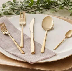 Outlet Tivoli 30-Piece Stainless Steel Cutlery Set for 6 People, Cutlery Sets