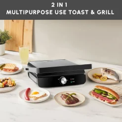 Toastmaster Grill and Sandwich Toaster, 2000W, Sandwich Toasters