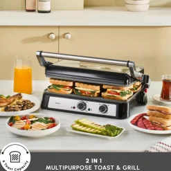 Hot Toastmate Sandwich Toaster and Grilling Machine, 2000W, Sandwich Toasters