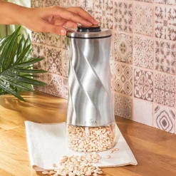 Sale Tottori Glass Storage Container, 1250ml, Transparent Inox Storage Containers