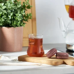 Discount Touch Glass Turkish Tea Glass, 155ml, Transparent Turkish Tea Sets