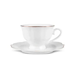 Clearance Vera 25-Piece Porcelain Tea & Coffee Cup Set, Espresso & Turkish Coffee Cup Sets
