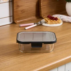 Sale Vera Storage Container with Metal Lid, 1040ml, Transparent Storage Containers