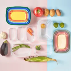 Online Vicks Light 6 Piece Storage Container Set, Multi Storage Containers