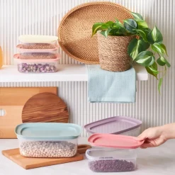 Online Vicks Light 6 Piece Storage Container Set, Multi Storage Containers