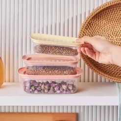 Online Vicks Light 6 Piece Storage Container Set, Multi Storage Containers