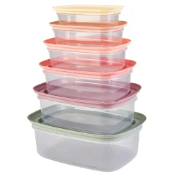 Online Vicks Light 6 Piece Storage Container Set, Multi Storage Containers