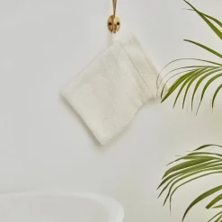 Discount Wheat 100% Turkish Cotton Washcloth, 16cmX22cm, Ecru Towels