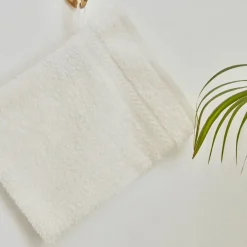 Discount Wheat 100% Turkish Cotton Washcloth, 16cmX22cm, Ecru Towels