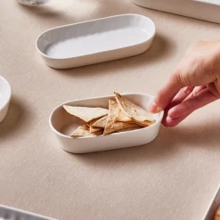 Best x by Refika Bembeyaz Bone China Snack Bowl, 13cm, White Bowls