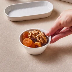 Hot x by Refika Bembeyaz Bone China Snack Bowl, 9cm, White Bowls