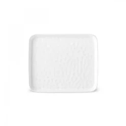 New x by Refika Bembeyaz Bone China Dessert/Side Plate, 19cm, White Side Plates